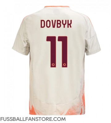 AS Roma Artem Dovbyk #11 Replik Auswärtstrikot 2024-25 Kurzarm